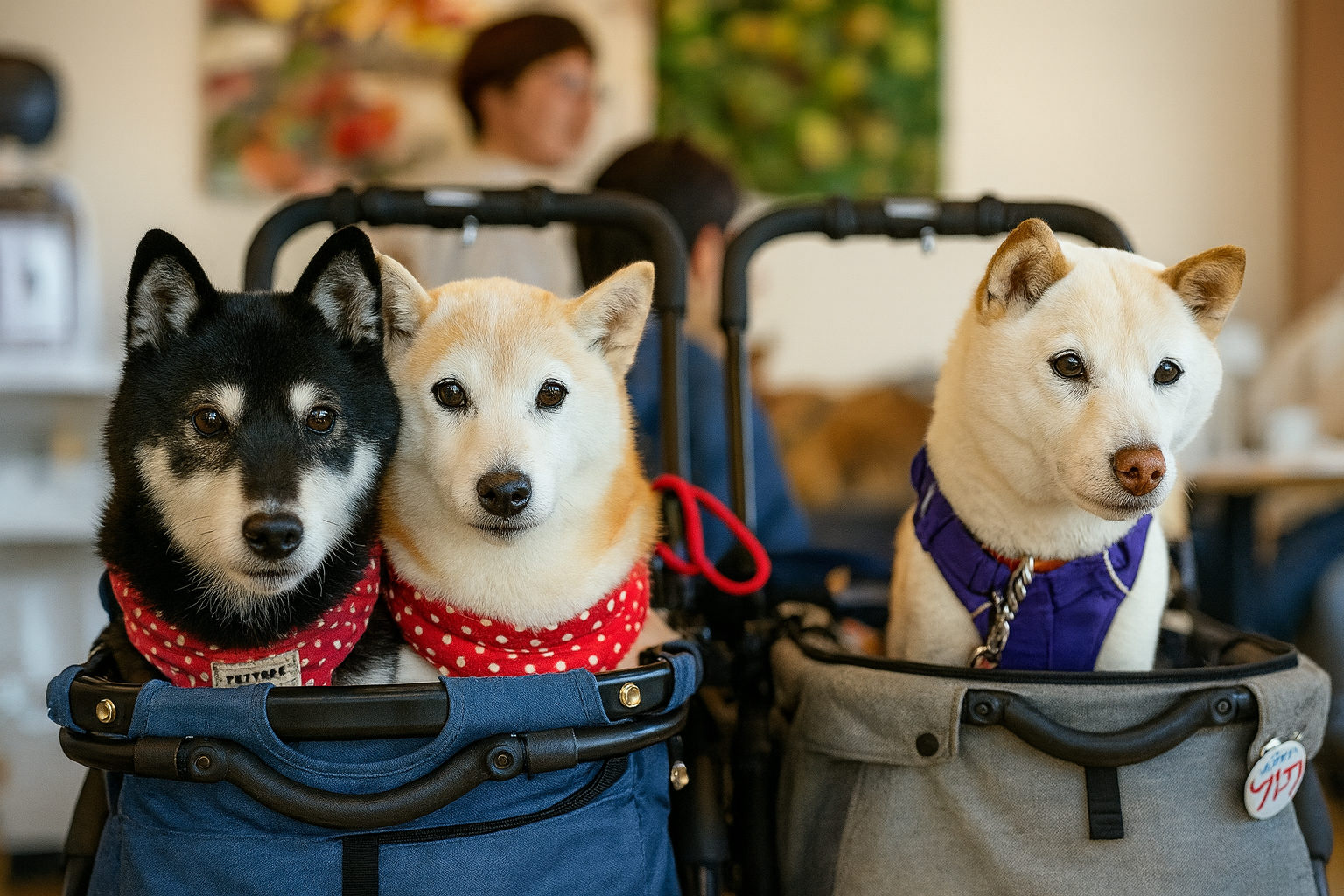 Kurumi and Shiba Inu family